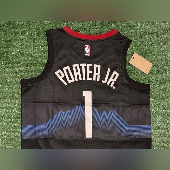 Michael Porter Jr. Denver Nuggets Nike 2023-24 City Edition Jersey Size 44/48 - Picture 6 of 6